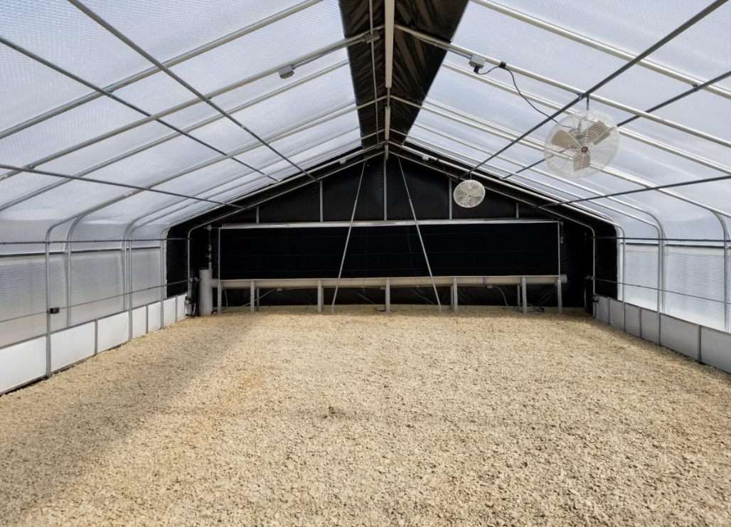 Drop-Down/ Roll-Up Curtains for Greenhouse