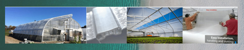 SolaWrap Greenhouse plastic sheeting covering