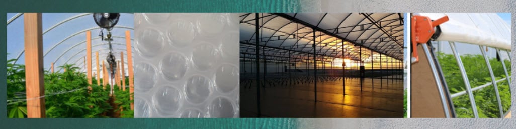 Bubble Film energy, offers UV protection, durability with transparency and extends the growing season. 