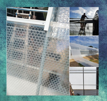 Greenhouse Plastic Install SolaWrap